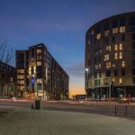 Images of the completed development at Clippers Quays.